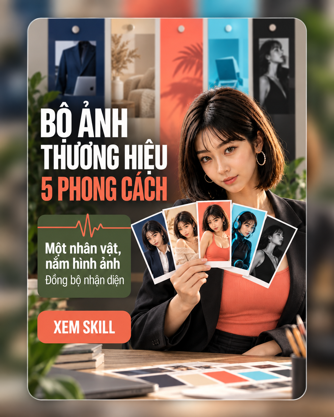 Bộ Ảnh Thương Hiệu 5 Phong Cách