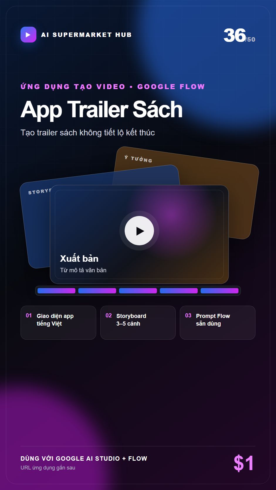 App Trailer Sách