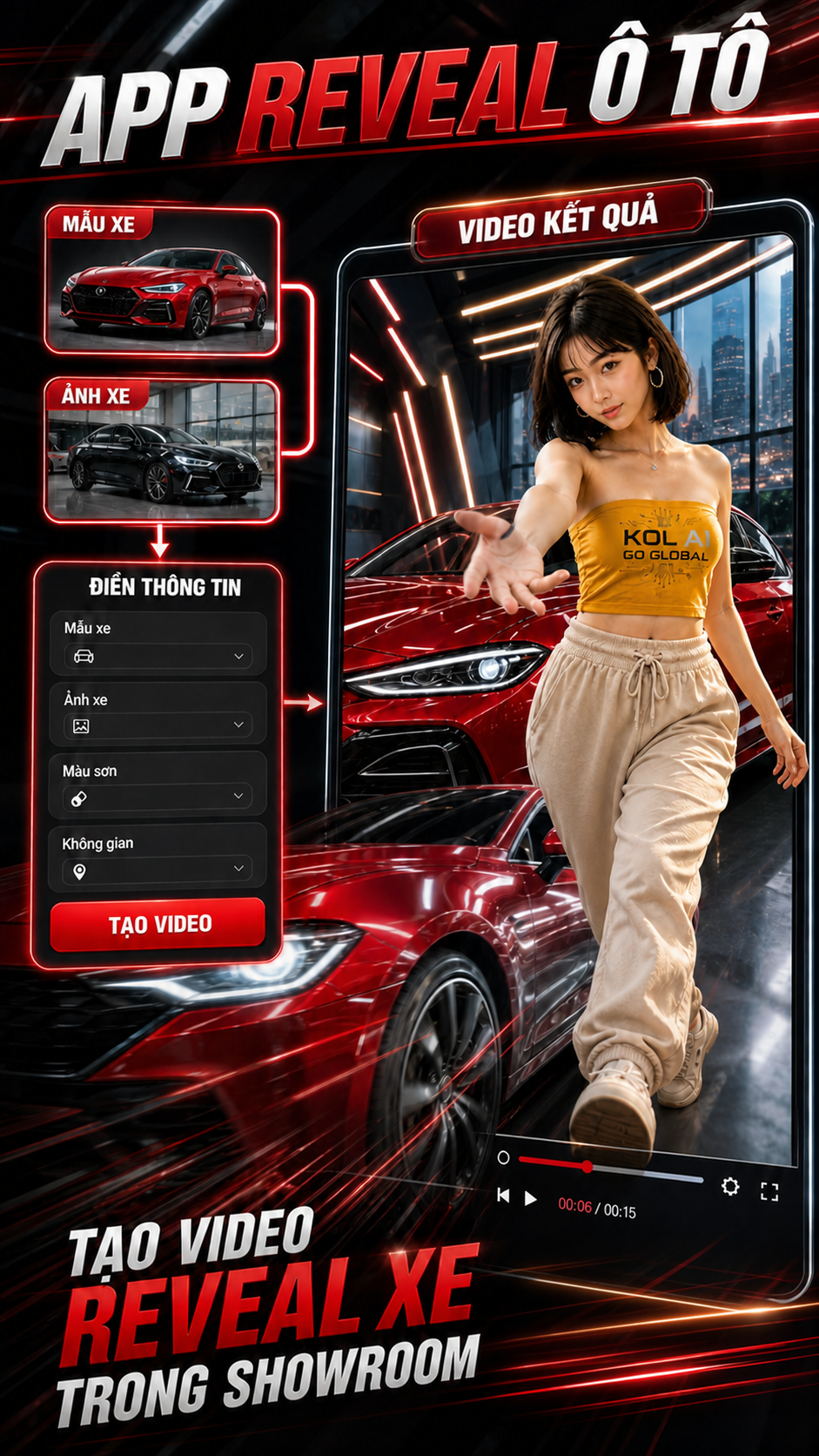 App Reveal Ô Tô