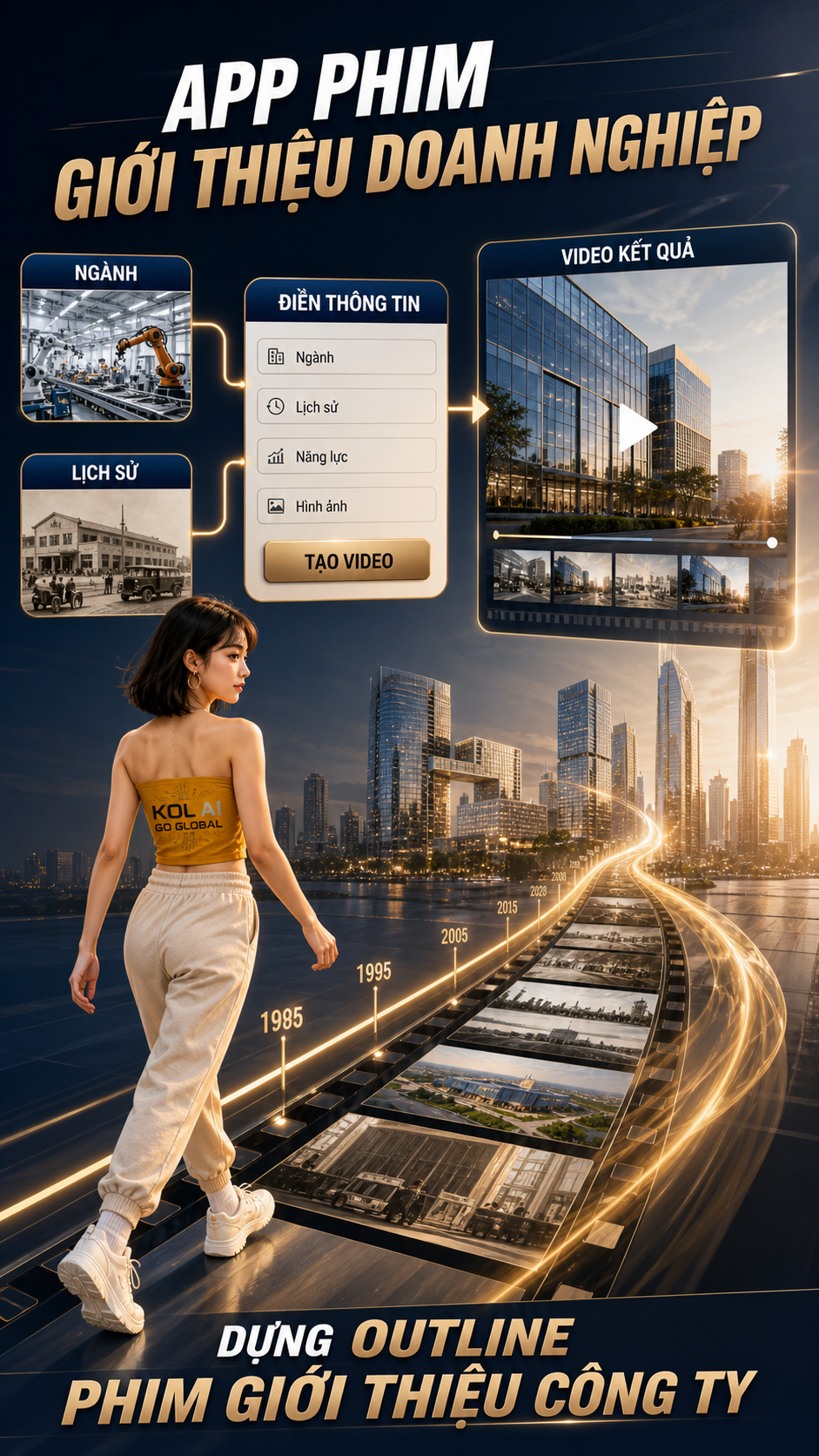 App Phim Giới Thiệu Doanh Nghiệp