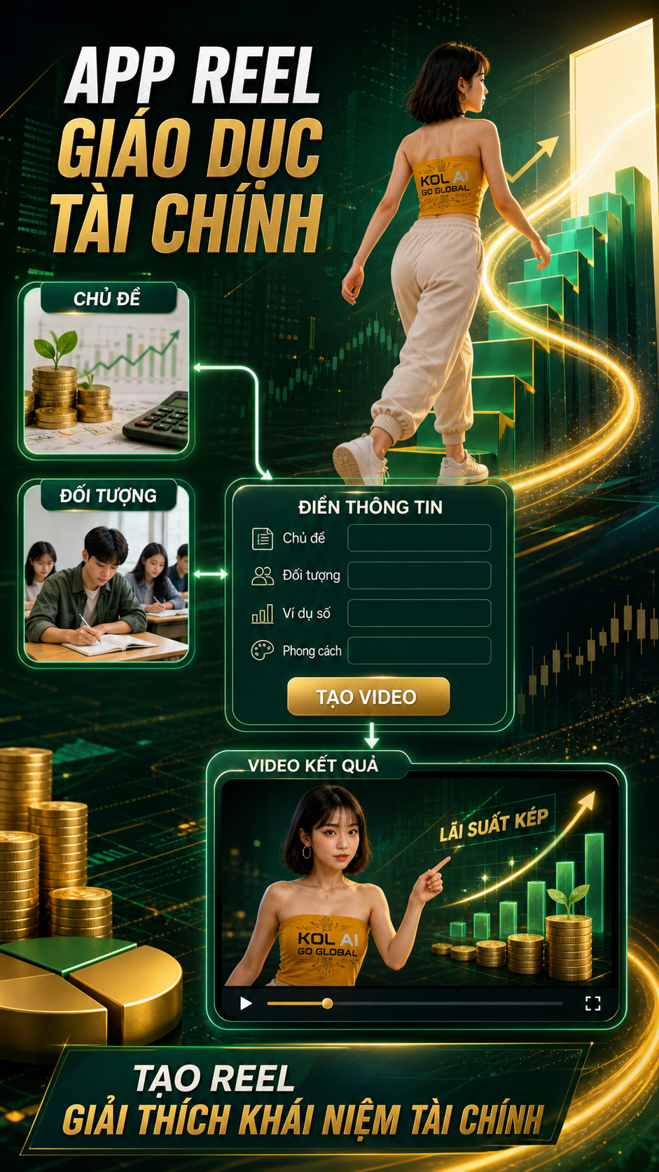 App Reel Giáo Dục Tài Chính
