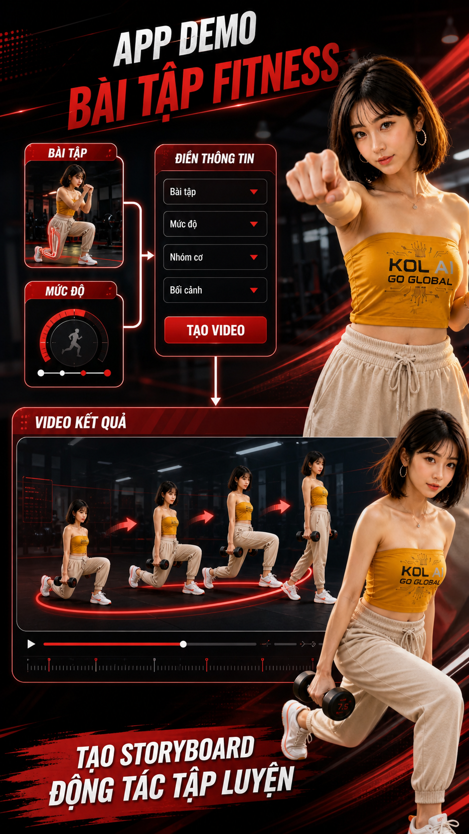 App Demo Bài Tập Fitness