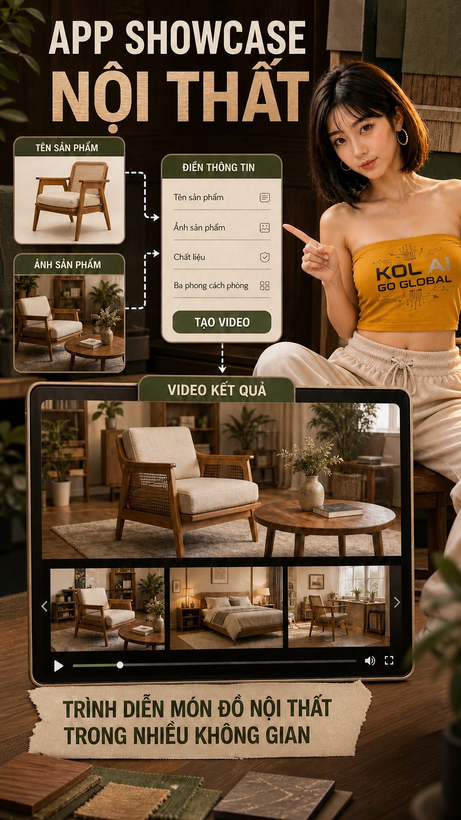 App Showcase Nội Thất