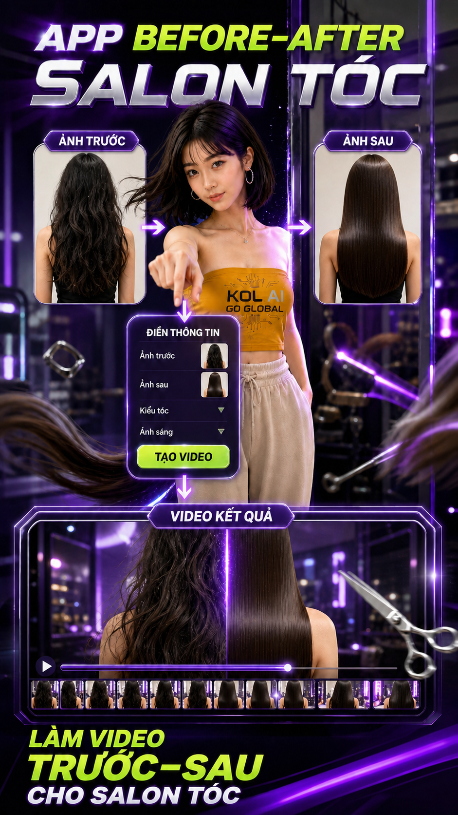 App Before–After Salon Tóc