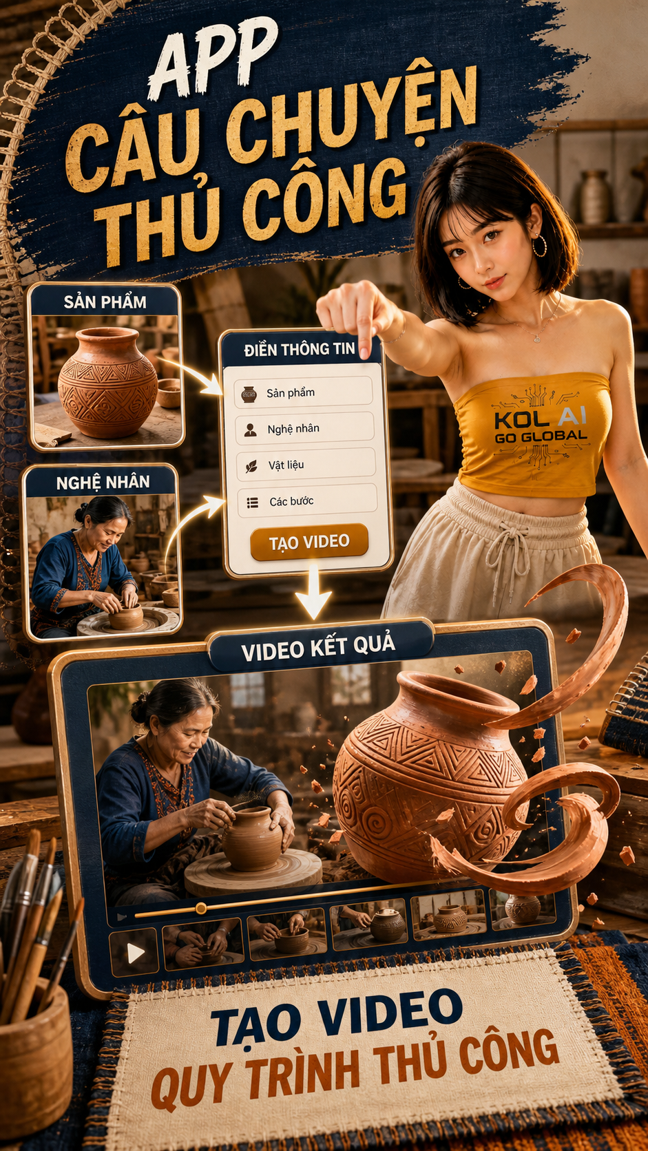 App Câu Chuyện Thủ Công