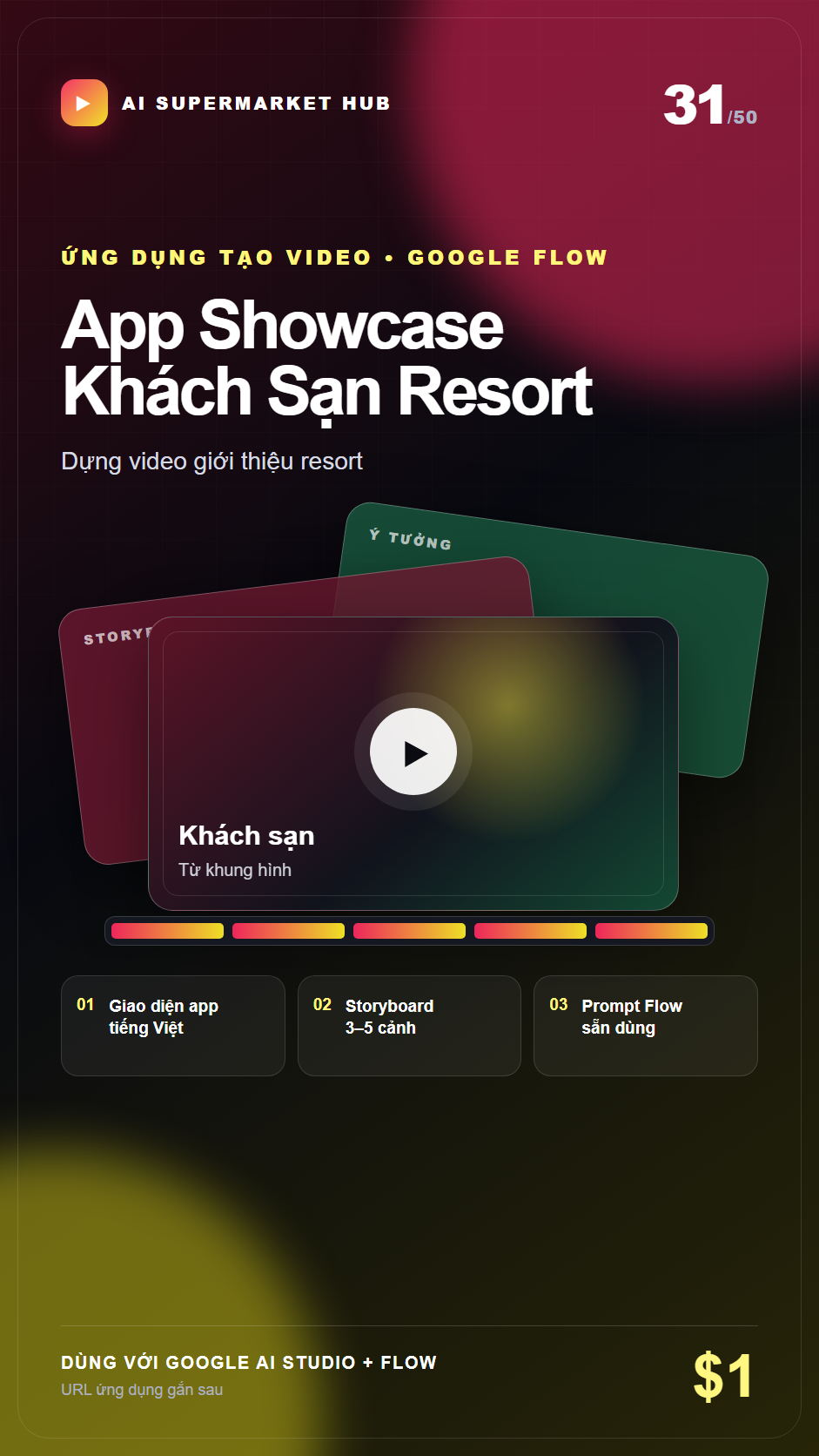 App Showcase Khách Sạn Resort