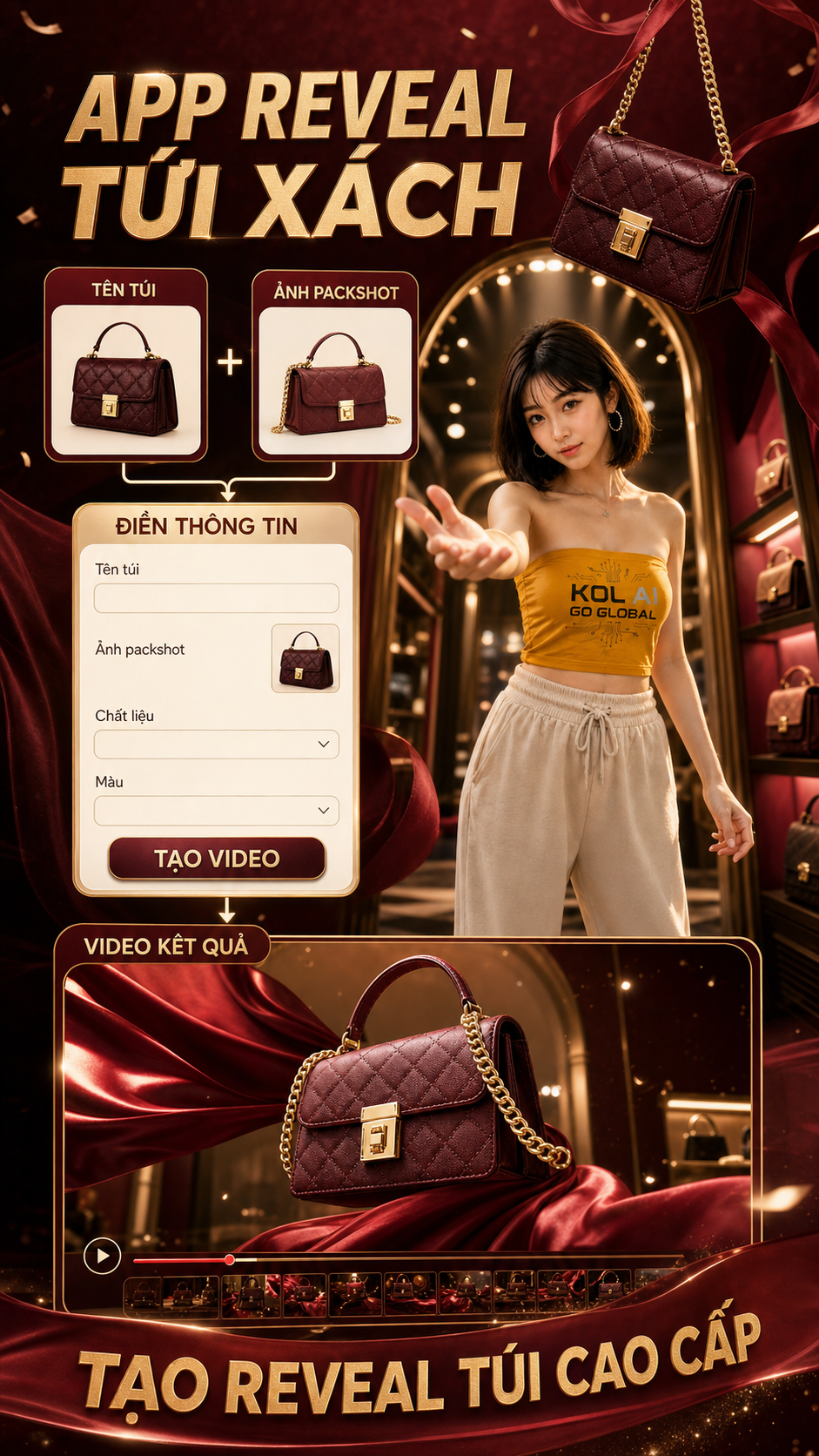 App Reveal Túi Xách