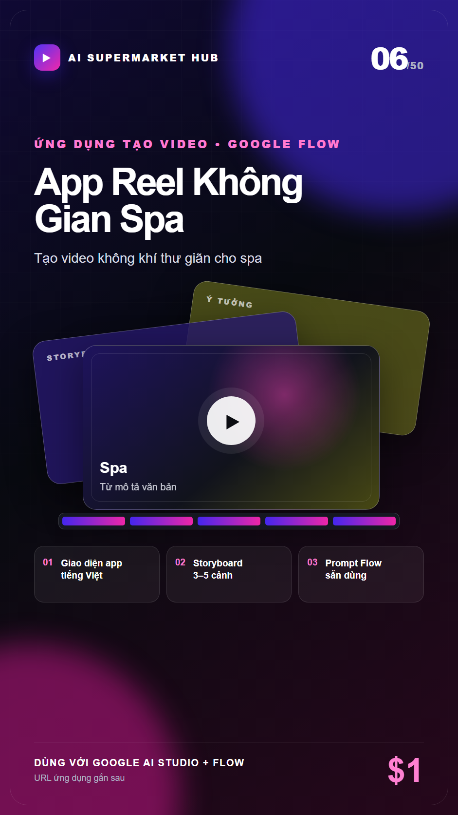 App Reel Không Gian Spa