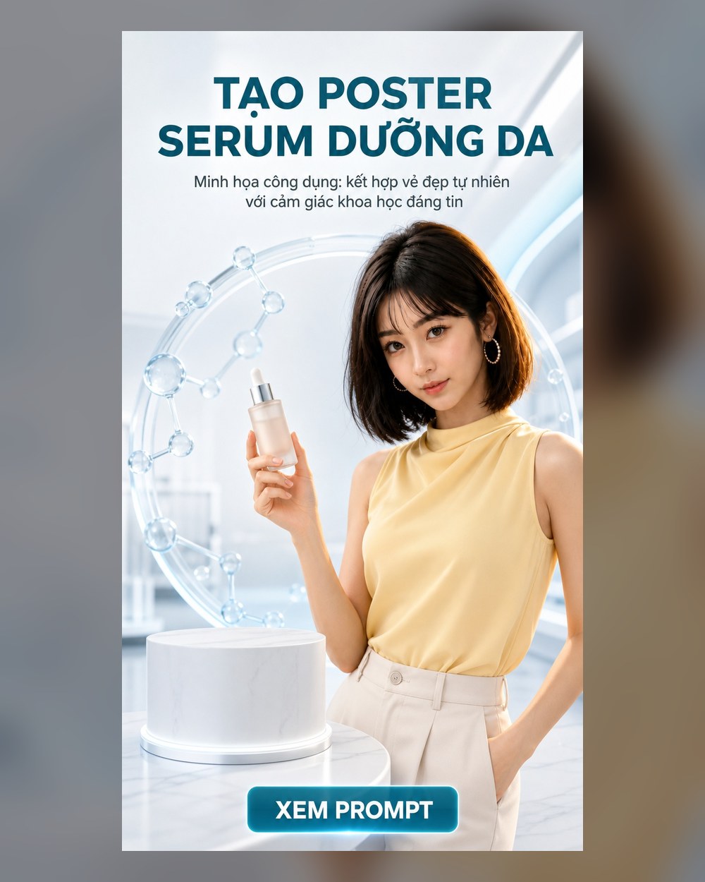 Prompt Poster Serum dưỡng da