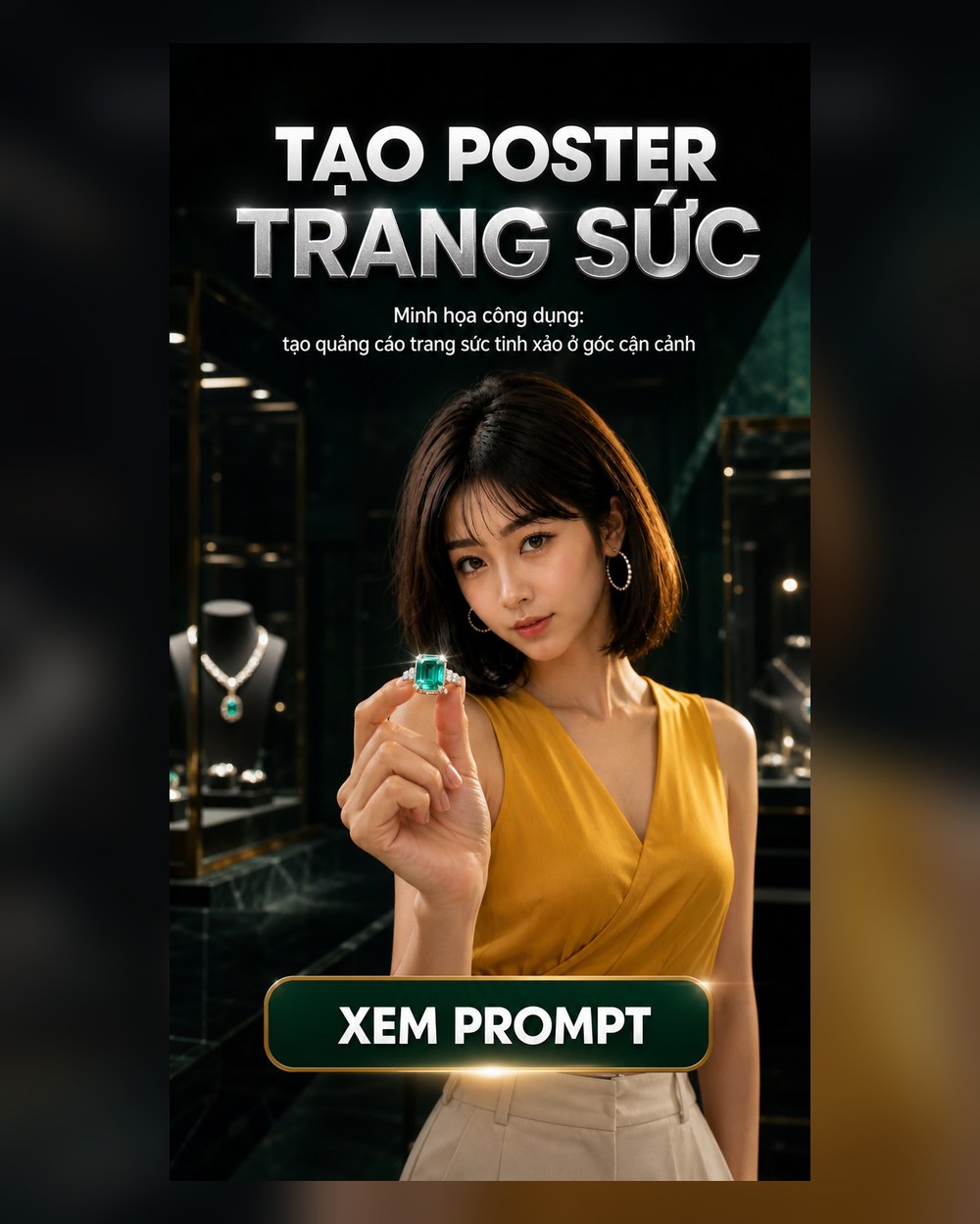 Prompt Poster Trang sức