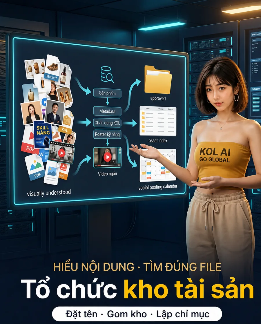 Tổ chức kho tài sản