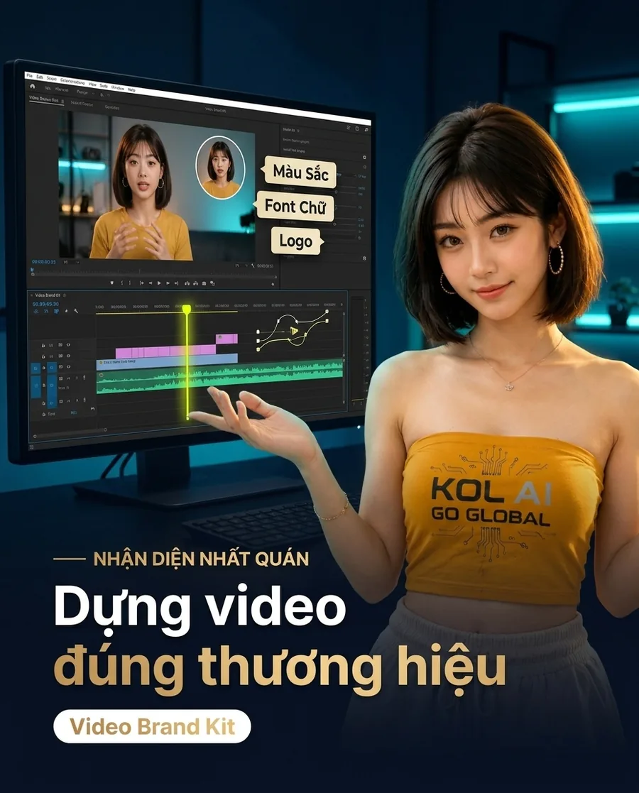 Dựng video đúng thương hiệu